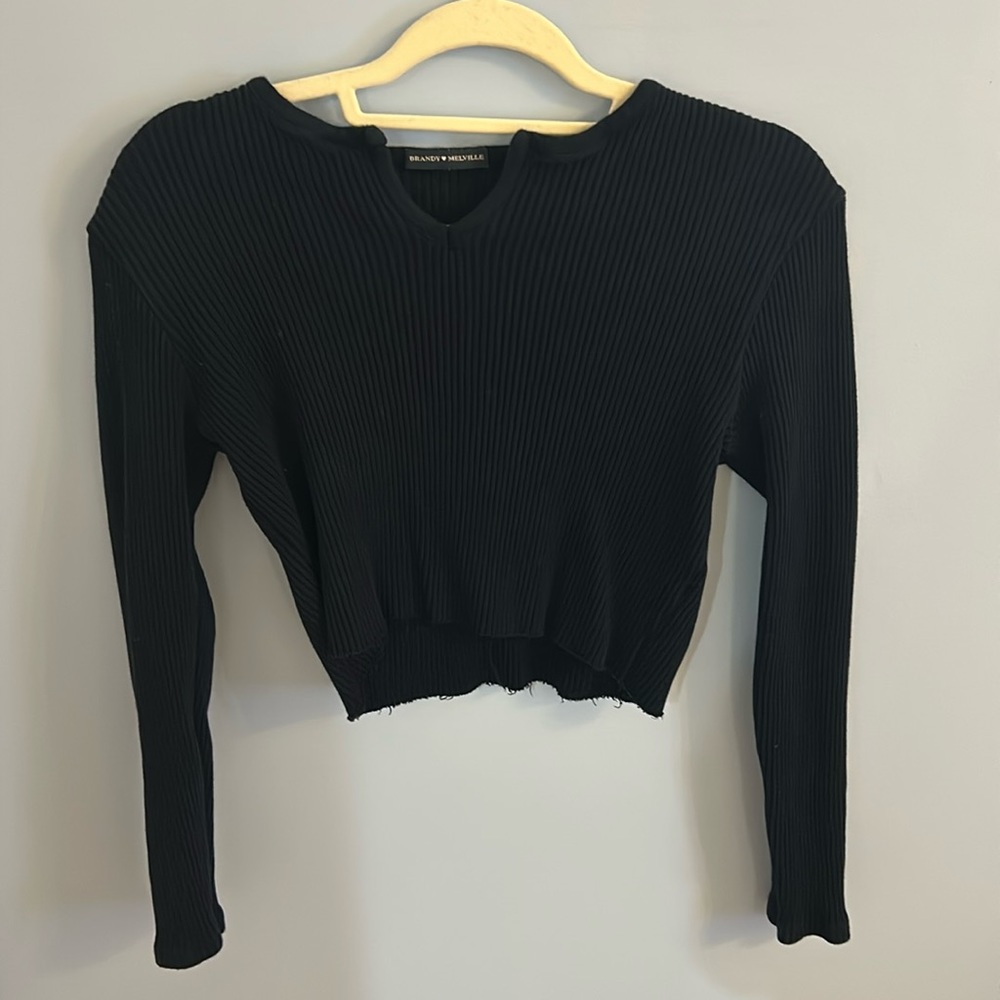Brandy Melville Navy blue long sleeve